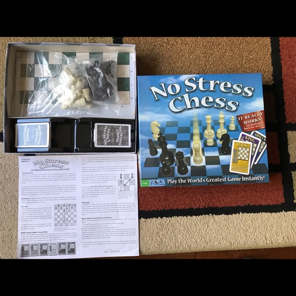 No Stress Chess Educational Board Game Complete - Picture 2 of 2